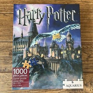 Harry Potter Aquarius 1000 Piece Jigsaw Puzzle Hogwarts House Crests